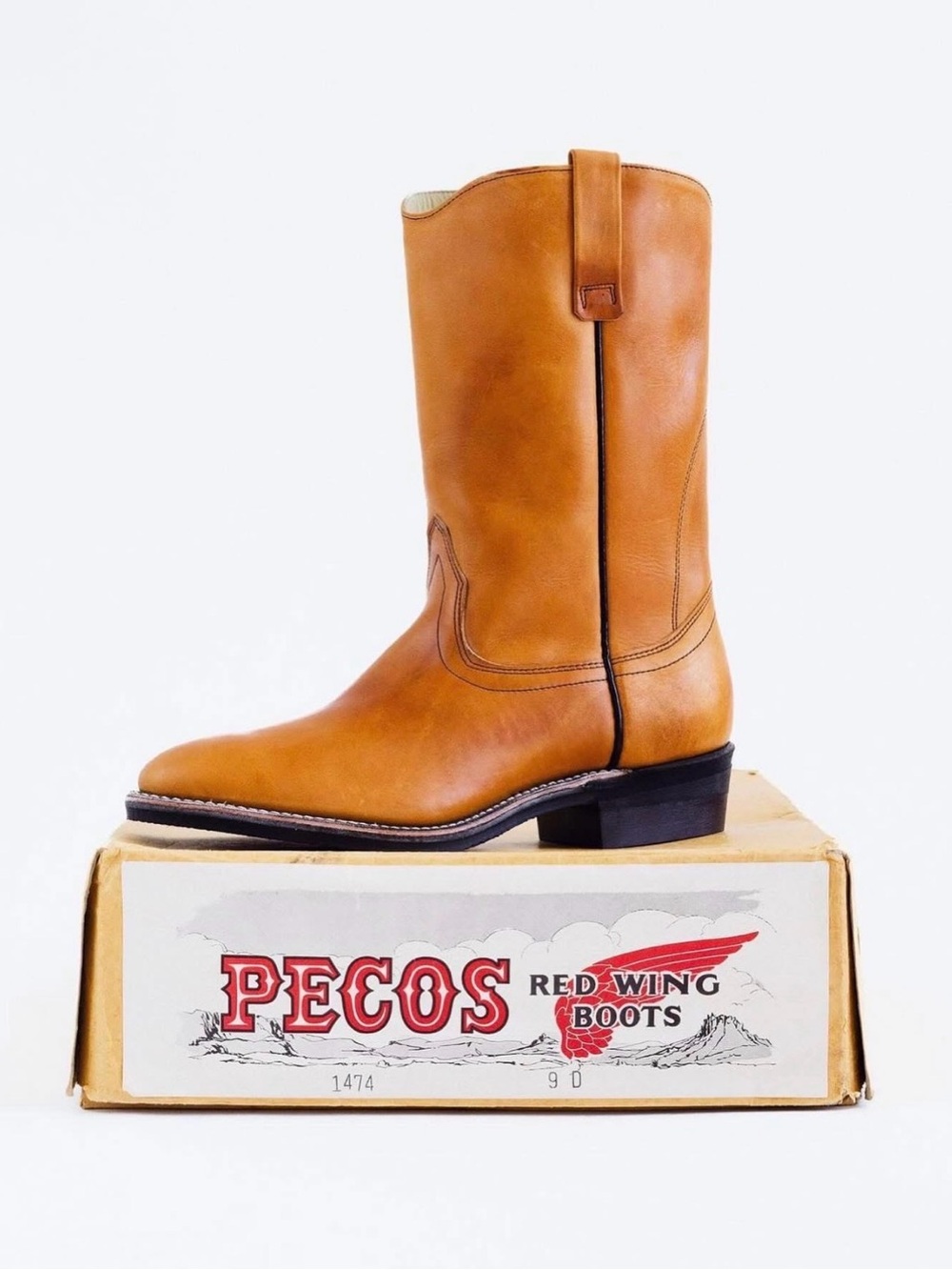 RED WING - Pecos Leather Boots 1474